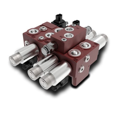 Hydraulik-Wegeventil / Schieber - DPM050 - WALVOIL - elektro-hydraulisch / kompakt