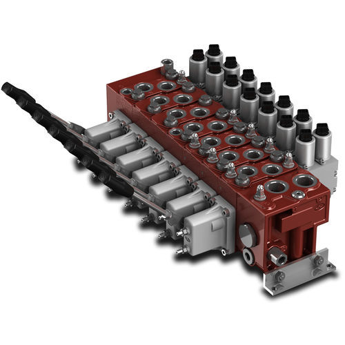 Hydraulik-Wegeventil / Schieber - DPC130 series - WALVOIL - elektro-hydraulisch / mit manueller Bedienung / kompakt