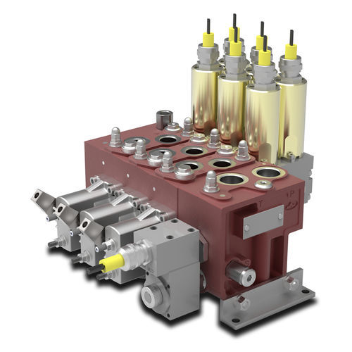 Hydraulik-Wegeventil / Schieber - DPC130 series - WALVOIL - elektro-hydraulisch / kompakt / einteilig