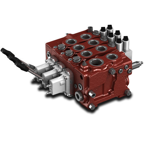 Hydraulik-Wegeventil / Schieber - DPC200 series - WALVOIL - elektro-hydraulisch / mit manueller Bedienung / kompakt