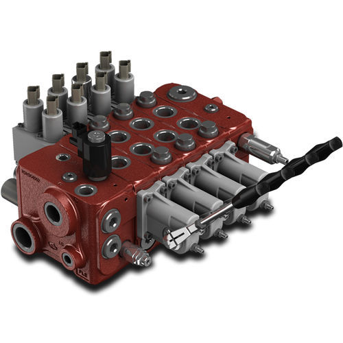 Hydraulik-Wegeventil / Schieber - DPX160 series - WALVOIL - elektro-hydraulisch / mit manueller Bedienung / kompakt