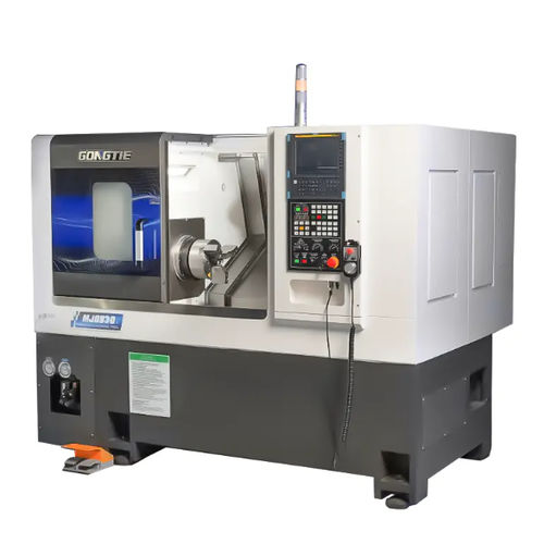 CNC-Drehmaschine - MJ0830 - Ningbo GongTie Precision Machinery Co.,LTD - horizontal / 2-Achs / mit Schrägbett