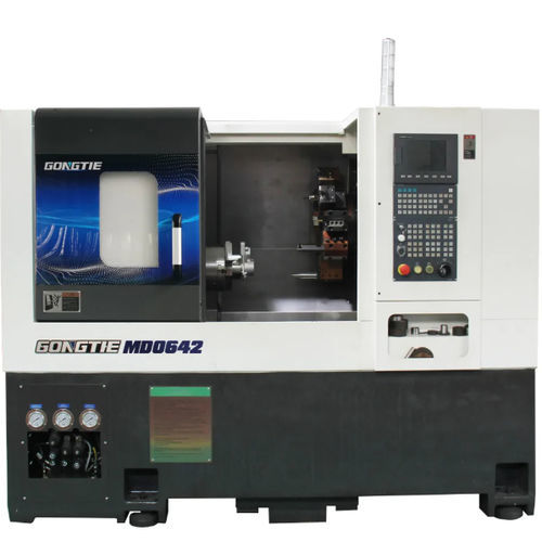 Dreh-Fräszentrum / CNC - MD0642 - Ningbo GongTie Precision Machinery Co.,LTD - horizontal / 2-Achs / Schrägbett