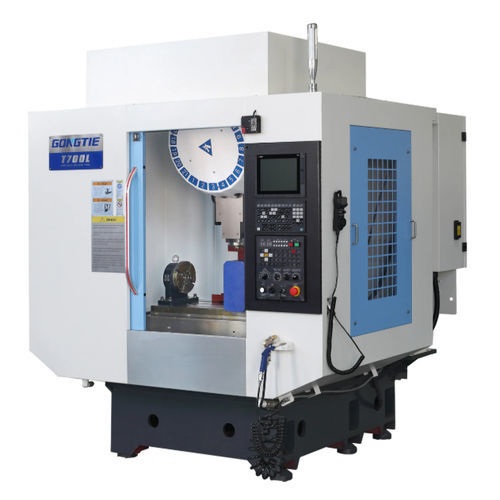 Bohr- und Gewindeschneidmaschine / CNC - T series - Ningbo GongTie Precision Machinery Co.,LTD - PLC-gesteuert / vertikal / 3-Achs