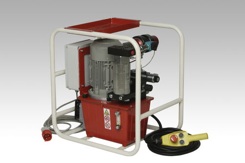 Hydraulikaggregat mit Elektromotor - E708/T - OLMEC - für Bolzenspanner
