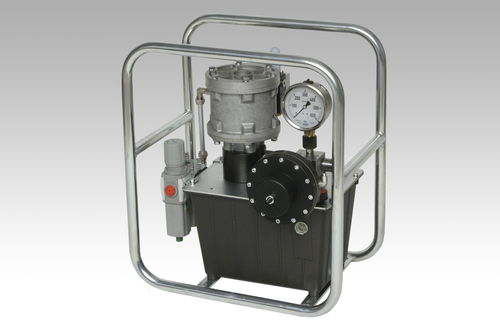 Hydraulische Kolbenpumpe - P826 series - OLMEC - luftbetrieben / ATEX / doppeltwirkend