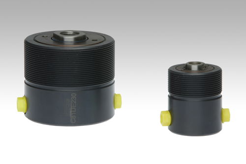 Hydraulikzylinder - 200DE series - OLMEC - doppeltwirkend / Hohlkolben / Gewinde