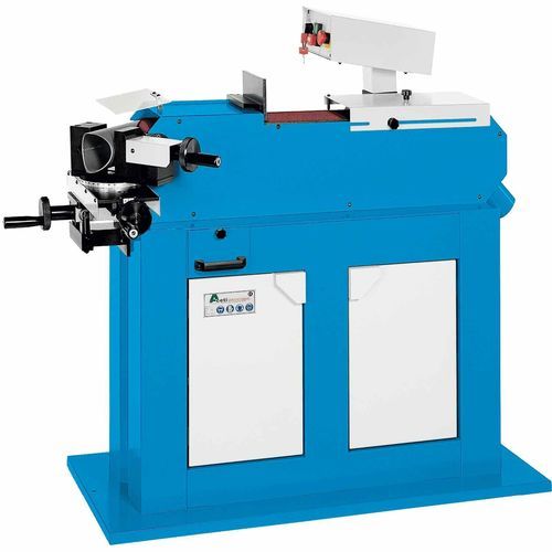 Ausklinkmaschine für Rohre - ART.56 - ACETI MACCHINE - mit variablem Winkel / Rohr / Schleifband