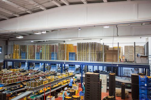 Mehretagen-Stahlbaubühne - Estanterias Record S.L - für Plattform / für Paletten / Gitter