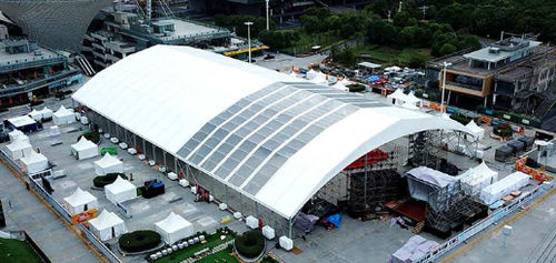 Zelt für Event - Polygon Huge Hall - Liri Tent Technology