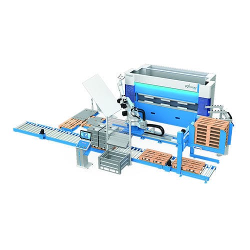 Biegezelle mit automatischem Be- und Entladen - Fx 3100 MAX - EUROMAC - Roboter