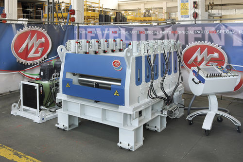 Richtmaschine für Blech - sp series - MG S.R.L. - für Rohre / automatisch / hydraulisch