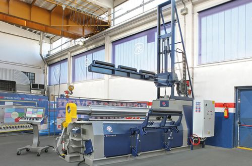 3-Walzen-Rundbiegemaschine - K series - MG S.R.L. - hydraulisch / digital gesteuert