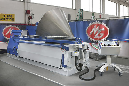 4-Walzen-Rundbiegemaschine - ML3008R - MG S.R.L. - hydraulisch / konisch / digital gesteuert