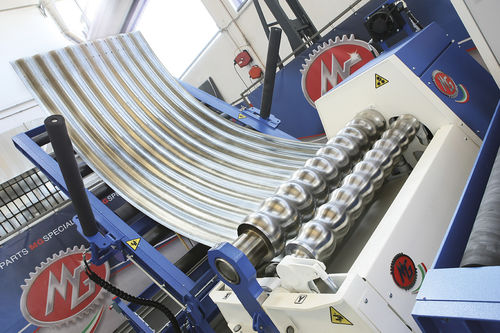 4-Walzen-Rundbiegemaschine - M1208A - MG S.R.L. - hydraulisch / CNC / Hochpräzision