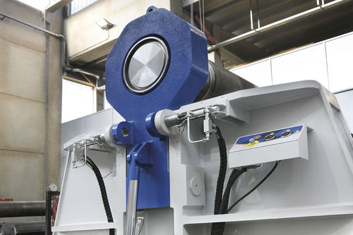 4-Walzen-Rundbiegemaschine - ME3048G - MG S.R.L. - hydraulisch / konisch / mit tragbarem Bedienfeld