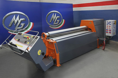 4-Walzen-Rundbiegemaschine - MR2006L - MG S.R.L. - hydraulisch / vertikal / mit tragbarem Bedienfeld