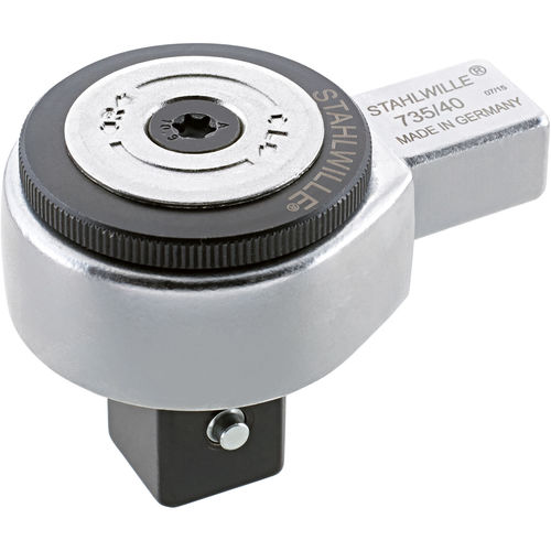 Einsteck-Einsteckknarre - 735/5  - STAHLWILLE EDUARD WILLE GmbH & Co. KG - manuell / 60 Zähne / 6°