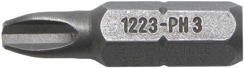 Phillips-Schrauberbit - PH 1220 - STAHLWILLE EDUARD WILLE GmbH & Co. KG - Metall
