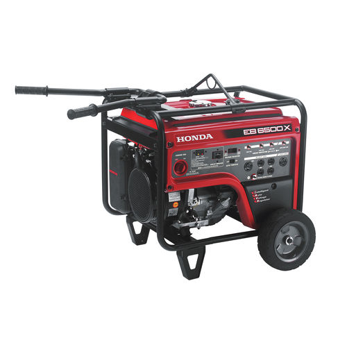 Benzinbetriebenes Stromaggregat - EB6500  - Honda Power Equipment - einphasig / auf Rollen / 50 Hz