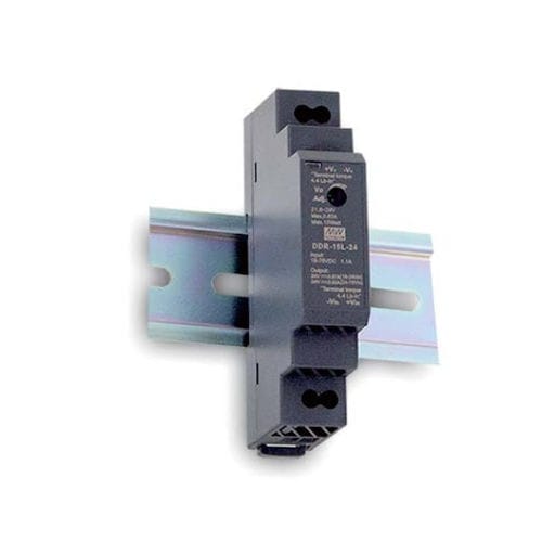 DC-DC-Wandler / Spannungsbereich Eingang 4:1 - DDR-15 series - Mean Well - Spannungsbereich Eingang 2:1 / hochisoliert E/A / für DIN-Schiene