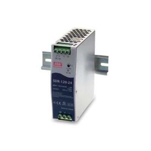 Stromversorgung für DIN-Schiene - SDR-120 series  - Mean Well - AC/DC / Einfachausgang / mit Kurzschluss-Schutz