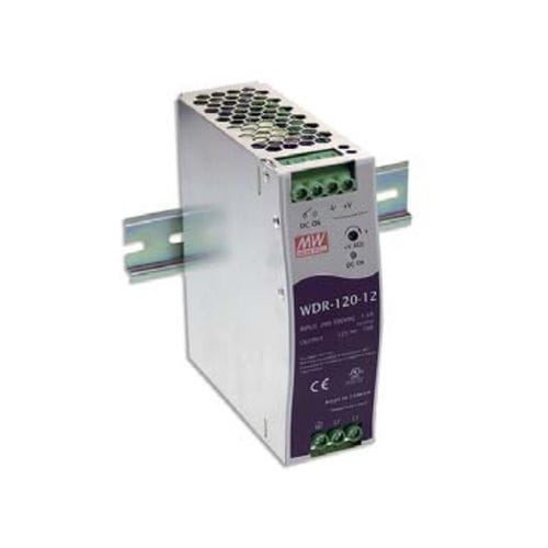 Stromversorgung für DIN-Schiene - WDR-120 series  - Mean Well - AC/DC / Einfachausgang / einphasig