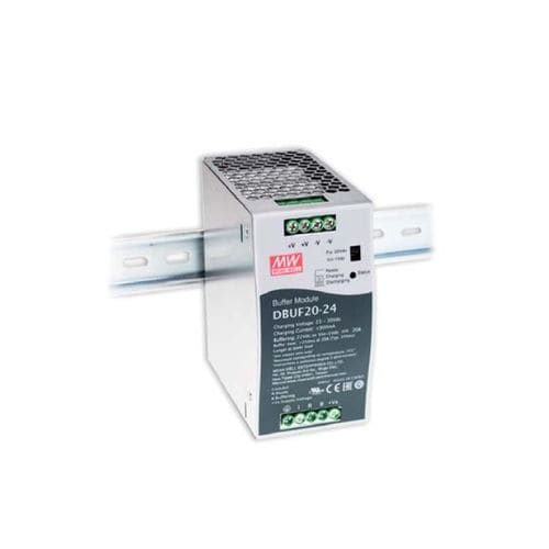 Puffermodul für DC-Stromzufuhr auf DIN-Schiene - DBUF40 - Mean Well