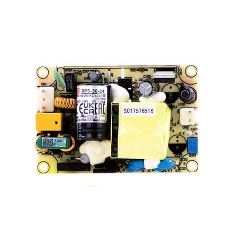 Stromversorgung / open frame - RPS-30 series  - Mean Well - AC/DC / Einfachausgang / mit Kurzschluss-Schutz
