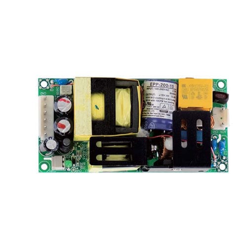 Stromversorgung / open frame - EPP-200 series  - Mean Well - Format 2"x4" / AC/DC / Einfachausgang