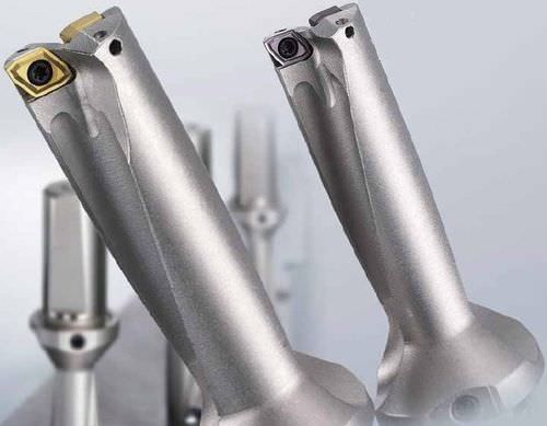 Bohrer mit austauschbaren Wendeschneidplatten - TAF series - MITSUBISHI MATERIALS - Mehrzweck / Hartmetall / beschichtet