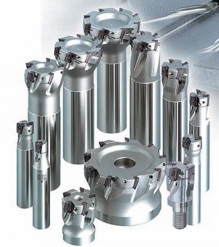 Walzenstirnfräser - APX3000/4000 series - MITSUBISHI MATERIALS - Wendeplatten / Plan / für Aluminium