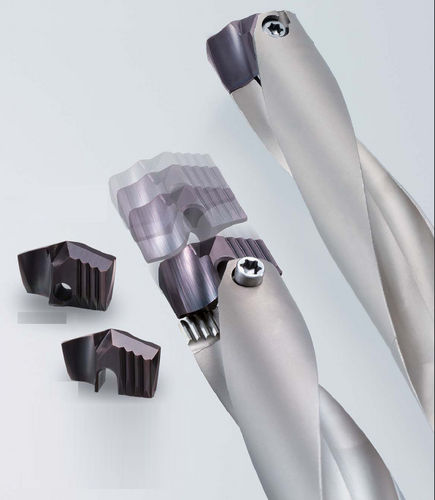 Vollmetall-Bohrer - TAW series - MITSUBISHI MATERIALS - Mehrzweck / Hartmetall / modular