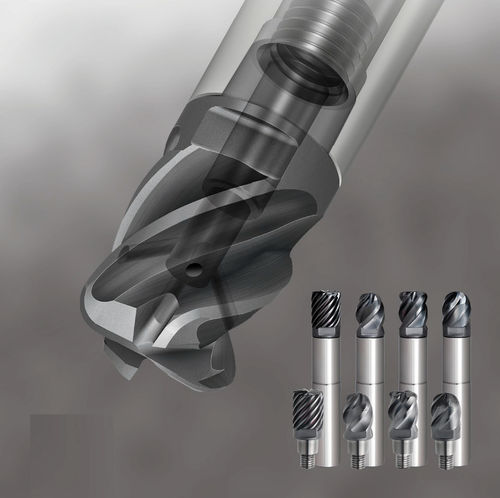Vollmetall-Bohrer - iMX series - MITSUBISHI MATERIALS - Mehrzweck / Hartmetall / modular