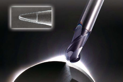 Kugelkopffräser - MIRACLE NOVA series - MITSUBISHI MATERIALS - Vollmetall / Schlicht