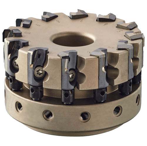 Fräser mit austauschbaren Wendeschneidplatten - ANX series - SUMITOMO ELECTRIC Hartmetall GmbH - PKD / für Aluminiumlegierung / mit hoher Drehzahl