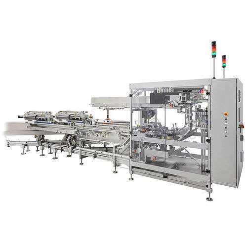 Beladungssystem für Schalen - TBS-2 - LOESCH Verpackungstechnik GmbH + Co. KG - automatisiert / für die Lebensmittelindustrie