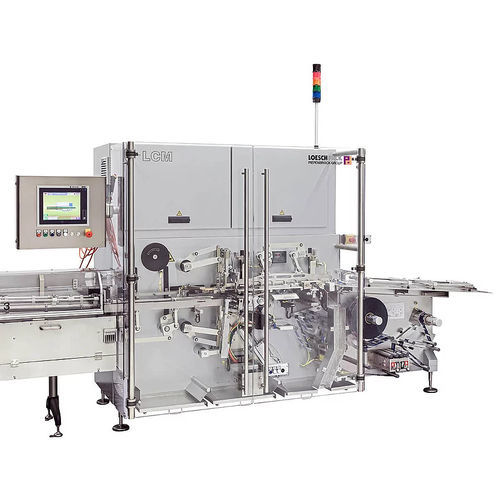 Horizontaler Stretchwickler - LCM-B - LOESCH Verpackungstechnik GmbH + Co. KG - für Lebensmittel / für Karton / Papier