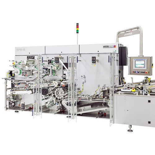 Falteinschlag-Verpackungsmaschine - RPM-S - LOESCH Verpackungstechnik GmbH + Co. KG - automatisch / für Süßwaren / für Kaugummi