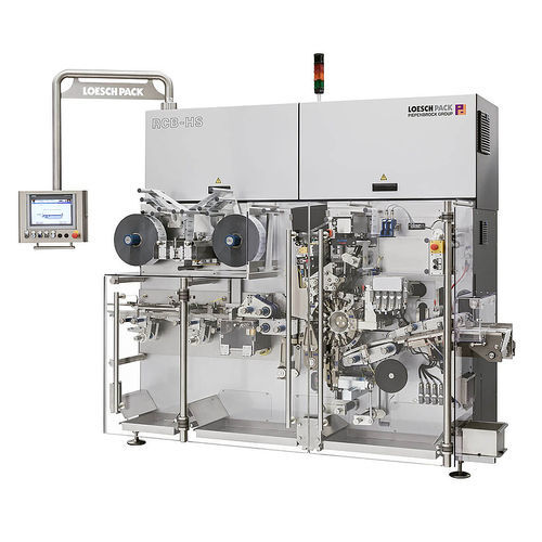 Falteinschlag-Verpackungsmaschine - RCB - LOESCH Verpackungstechnik GmbH + Co. KG - automatisch / kompakt / für Schokoladeprodukte