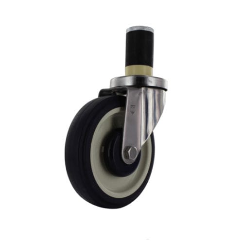 Lenkrolle - T20X554CLDT - P&H Casters - Stangen / Polypropylen / Edelstahl