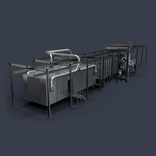 Turbinenstrahlanlage - RHBD - RÖSLER OBERFLÄCHENTECHNIK - für Metall / kontinuierlich / automatisch