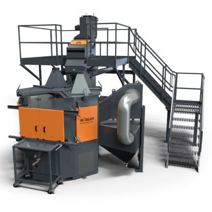 Drehtisch-Strahlanlage - RDT-S - RÖSLER OBERFLÄCHENTECHNIK - für Metall / automatisch