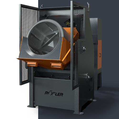 Trommel-Strahlanlage - RMTS-80 - RÖSLER OBERFLÄCHENTECHNIK - für Kunststoffteile / automatisch
