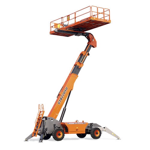 Teleskoparbeitsbühne mit Eigenantrieb - GTBZ20SU - Zhejiang Dingli Machinery Co,Ltd - Diesel