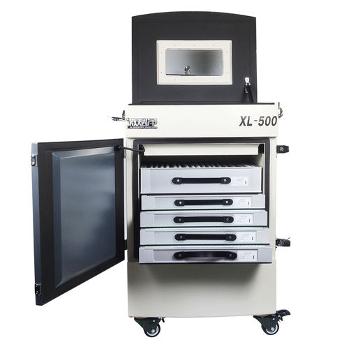 Bodenstehende Rauchabzugsanlage - XL-500 - Shanghai Dikai Coding Industry Co., Ltd - Laser / mit HEPA-Filter