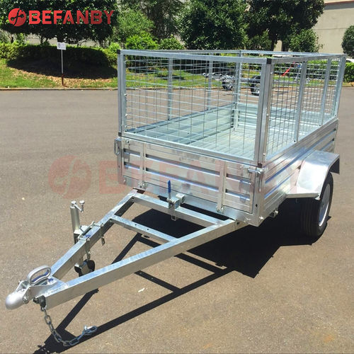 Baumaschinentransporter-Anhänger - BEFANBY - Kipper / für Waren / für Zement