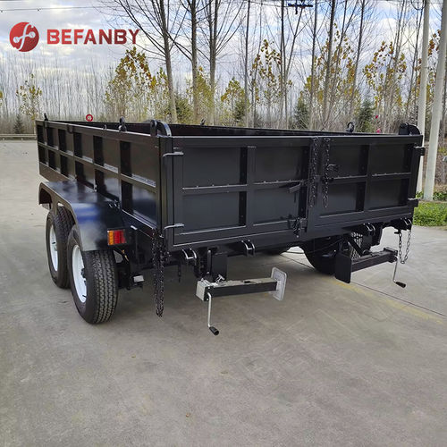 Baumaschinentransporter-Anhänger - BEFANBY - Tandem / angehängt / für Waren