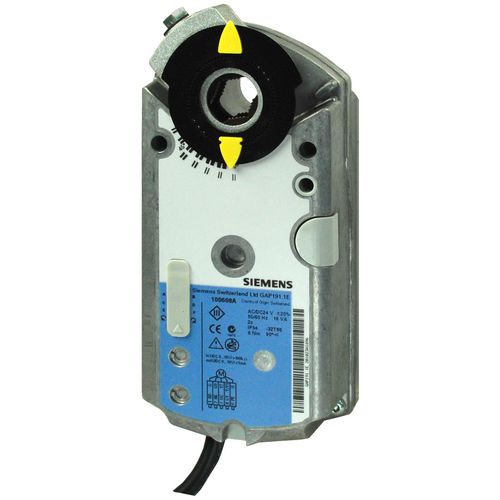 Pneumatischer Klappenantrieb - GAP191.1E - Siemens Fire Safety - drehbar / IP54