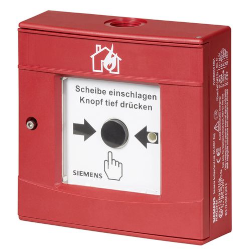 Adressierbarer Handmelder - FDM223-Ex - Siemens Fire Safety - ATEX / für ex-gefährdete Atmosphären / Brandmelde